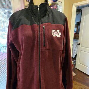 MISSISSIPPI STATE FLEECE JACKET.